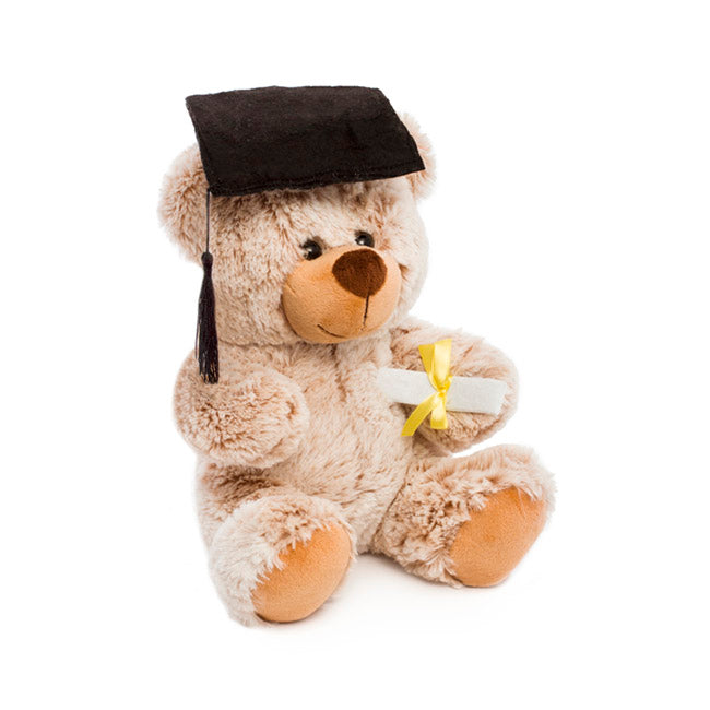 Graduation Teddy Bear Oscar Beige (26cmST)