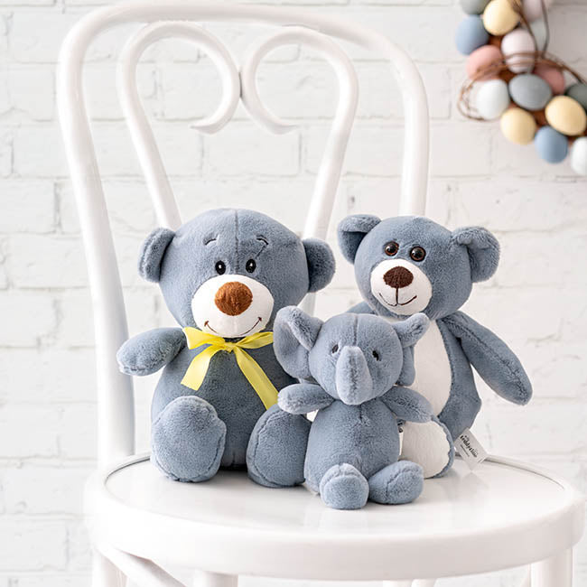 Zoo Friend Bear Blue (23cmST)