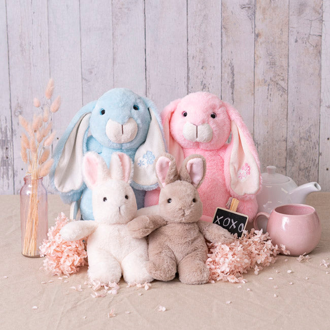 Olivia Bunny With Long Ears Light Pink (29cmST)