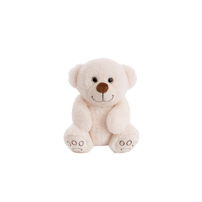 Teddy Bear Sam White (15cmST)