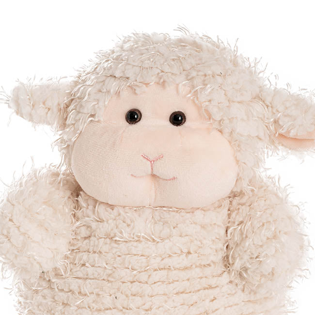 Molly Sitting Sheep White (24cmST)