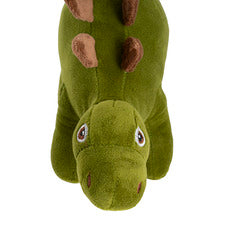 Boris Stegosaurus Dinosaur Plush Toy Olive Green (20cmHT)