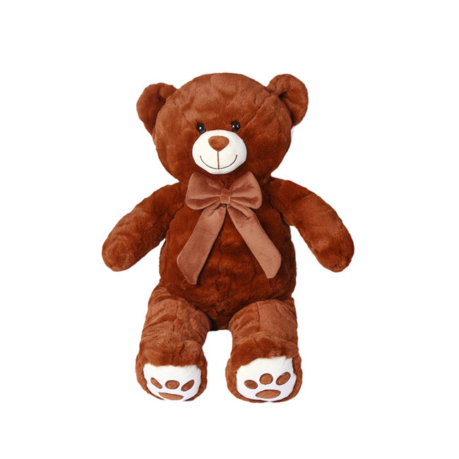 Kyle Bear With Brown Bow Brown (40cmST)