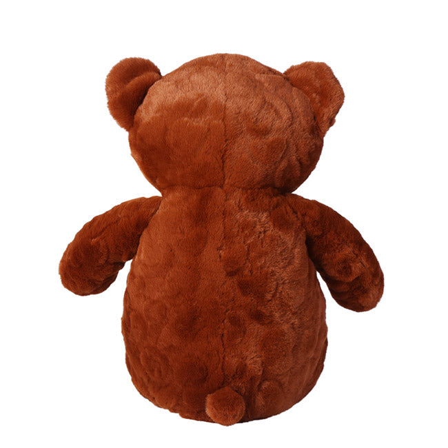 Kyle Bear With Red Bow Brown (65cmST)