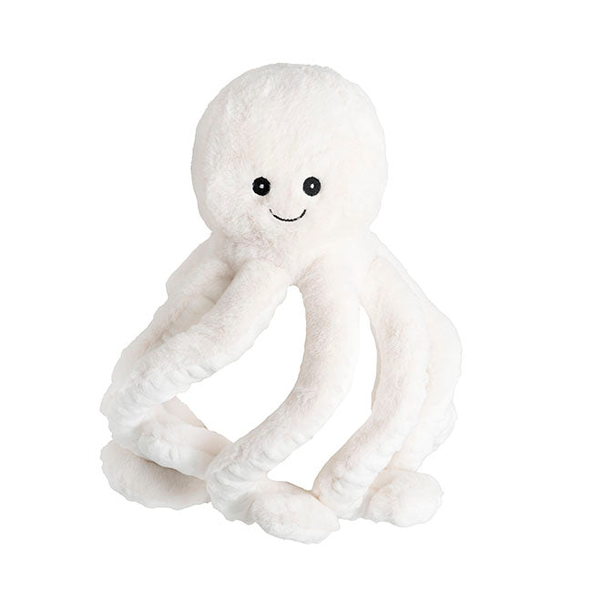 Octopus Sally Plush Soft Toy Cream (25cmST)