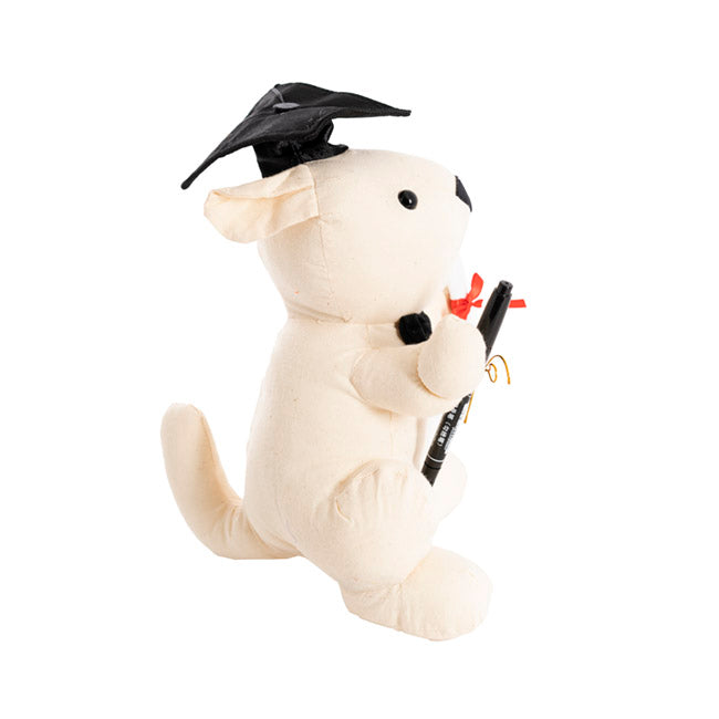 Graduation Signature Kangaroo with Pen (25cmST)