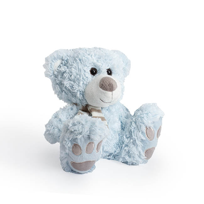 Elliot Teddy Bear Baby Blue (23cmST)