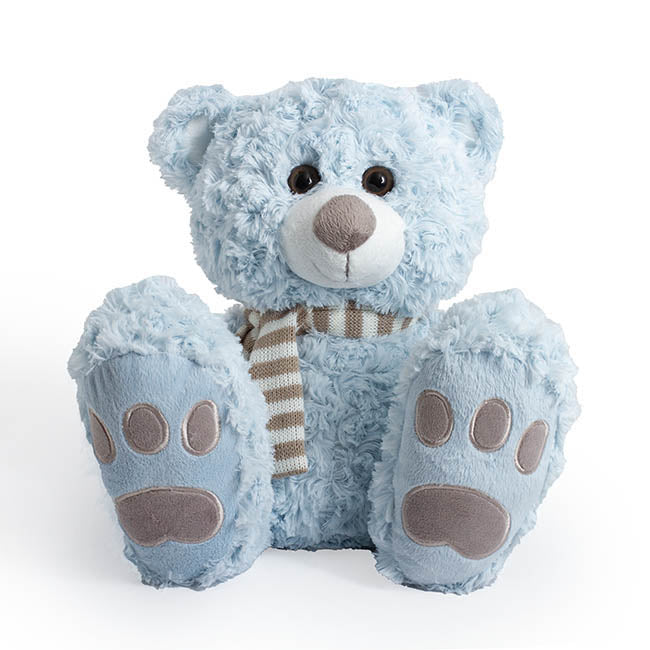 Elliot Teddy Bear Baby Blue (30cm)