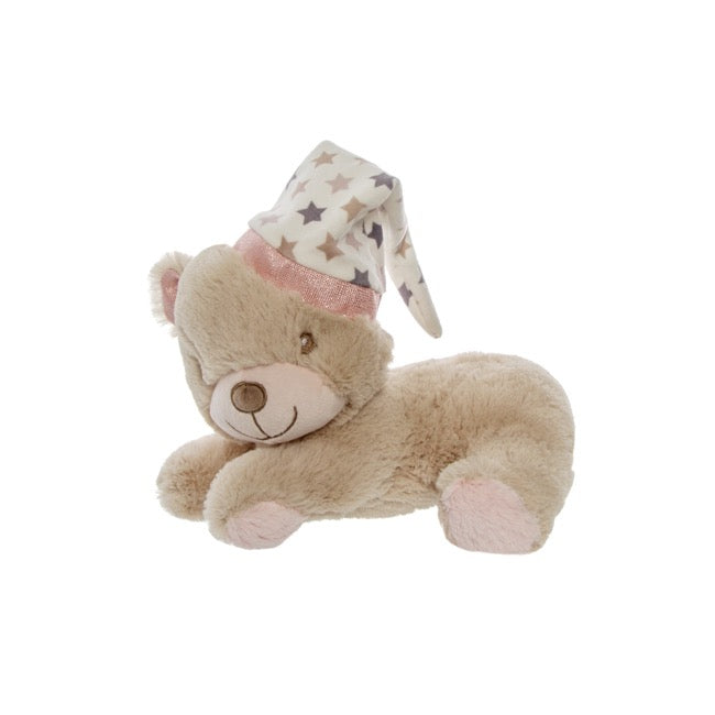 Lily Teddy Bear Gift Pack Pink (22cmHT)