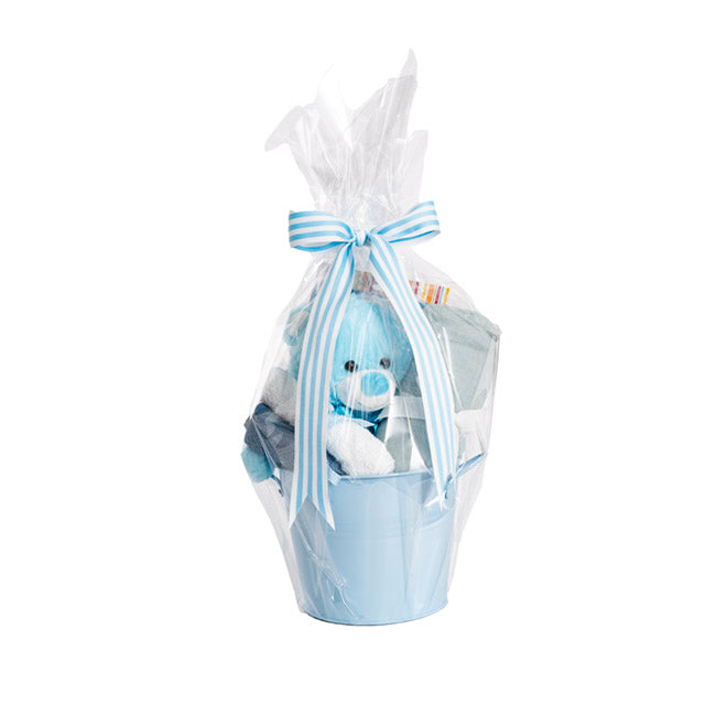 Baby Hamper Toby in Bucket Baby Blue